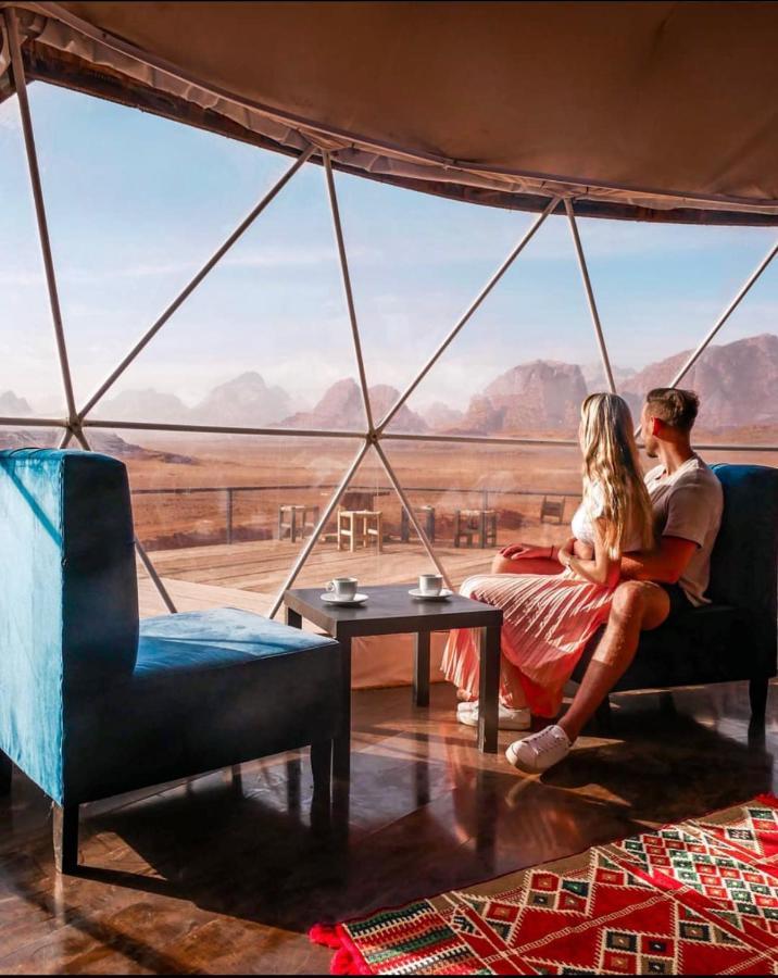 Sun Luxury Camp &Tour Apartment Wadi Rum Exterior photo